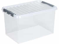 Sunware Aufbewahrungsbox Q-Line 62L transparent 60 x 40 x 34 cm