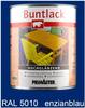 Primaster Buntlack RAL 5010 750 ml enzianblau hochglänzend