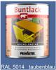 Primaster Buntlack RAL 5014 750 ml taubenblau hochglänzend