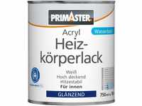 Primaster Acryl Heizkörperlack 750 ml weiß glänzend