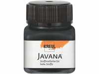 Kreul Javana Stoffmalfarbe für helle Stoffe schwarz 20 ml