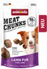 Animonda Meat Chunks Hundesnack Adult Lamm pur 60 g