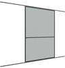 Primaster Fliegenschutz-Schiebetür 120 x 240 cm anthrazit/anthrazit kürzbar