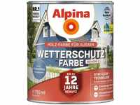 Alpina 951195, Alpina Wetterschutzfarbe deckend 0,75 L friesenblau