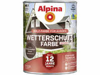 Alpina Wetterschutzfarbe 2,5 L schokobraun