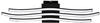 Eglo LED Deckenleuchte Roncade 1 schwarz 65 x 13 cm warmweiß