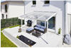 Gutta Premium Terrassendach 309,4 x 306 cm weiß Acryl klar 16 mm