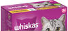Whiskas Multipack Senior 7+ Geflügelauswahl in Gelee Katzenfutter 12 x 85 g