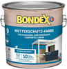 Bondex Wetterschutzfarbe 2,5 L anthrazit
