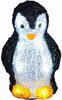 TrendLine LED Acrylfigur Pinguin 17 x 11 cm kaltweiß mit Timer