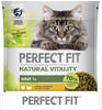 Perfect Fit Natural Vitality 1+ mit Huhn & Truthahn Katzenfutter 650g