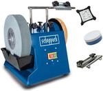 Nass-Schleifsystem TIGER 2500 Scheppach - 200W | 250mm Korund Schleifstein | 50mm