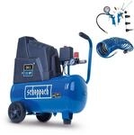 Kompressor HC30o Scheppach - 8bar | 24 L | &ouml;lfrei | 200l/min | inkl. 5m Schlauch &