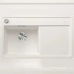BLANCO GmbH + Co KG BLANCO ZENAR 45 S-F Sp&uuml;le wei&szlig;, fl&auml;chenb&uuml;ndig, ab 45 cm, ohne