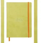 Rhodiarama Notizbuch A5 Softcover, 80 Blatt elfenbein 90g, liniert, mit