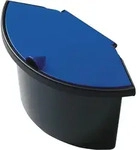 helit Abfalleinsatz 2L - schwarz / blau