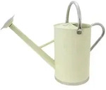Kent & Stowe Gie&szlig;kanne Creme 9L Stahl, Klappbarer Griff, Brausekopf