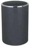 WENKO Schwingdeckeleimer Mod. Inca Anthrazit, 5L, hochwertiger Kunststoff, 5 Liter