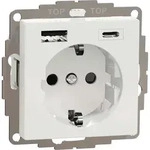 Elso Steckdose mit BRS und USB ELG365354