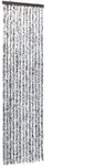 vidaXL Insektenschutz-Vorhang Braun und Beige 56x185 cm Chenille
