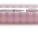 FABER-CASTELL Faber Castell Tintenroller Essentio Aluminium ros&eacute; 0,5 mm