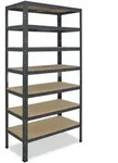 shelfplaza HOME 230x100x45 cm Schwerlastregal in anthrazit mit 7 B&ouml;den und 125...