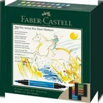 FABER-CASTELL Faber Castell Tuschestift PAP Dual Marker 20er Etui