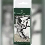 Faber Castell Tuschestift Pitt Artist Pen 6er schwarz