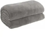 vidaXL Gewichtsdecke mit Bezug Grau 150x200 cm 7 kg Stoff
