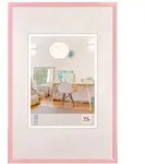 walther + design Lifestyle Kunststoff Bilderrahmen 013X018 ROSA