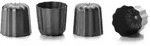 IBILI 4 Moka-Formen mit Rillen - 828800