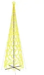 vidaXL LED-Weihnachtsbaum Kegelform Warmwei&szlig; 3000 LEDs 230x800 cm