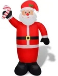 vidaXL Aufblasbarer Weihnachtsmann 240 cm