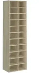 vidaXL Schuhschrank Sonoma-Eiche 54x34x183 cm Holzwerkstoff