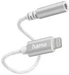Hama Lightning auf 3,5 mm Klinke Adapter f&uuml;r iPhone, MFI