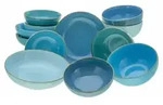 CreaTable Nature Collection Aqua Mehrzweckschale 12-tlg Steinzeug