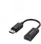 Hama 00200335 Videokabel-Adapter DisplayPort HDMI Schwarz