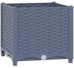 vidaXL Hochbeet 40x40x38 cm Polypropylen