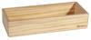 Holz-Stifteschale magnetisch helles Pinienholz beige 175 x 40 x 55 mm