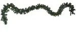 StarTrading LED Tannengirlande Weihnachtsgirlande beleuchtet 30LED Batterie Timer