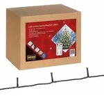Idena Lichterkette 360 LED warmwei&szlig; mit Lichtsensor 43,9m, Timerfunktion,