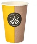 Starpak 50 Trinkbecher, Pappe "To Go" 0,3 l &Oslash; 8 cm &middot; 11,6 cm