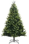 vidaXL K&uuml;nstlicher Weihnachtsbaum Klappbar mit St&auml;nder 210 cm