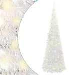 vidaXL Pop-Up-Weihnachtsbaum K&uuml;nstlich 100 LEDs Wei&szlig; 150 cm