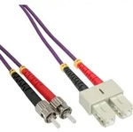 InLine&reg; LWL Duplex Kabel, SC/ST, 50/125&mu;m, OM4, 20m