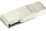 Hama Rotate Pro USB Stick 32GB USB 3.0 Silber, 70MB/s