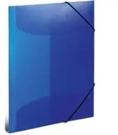 HERMA Sammelmappe A3 PP transluzent dunkelblau