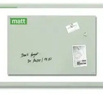 Sigel GL515 Glas-Magnettafel Artverum - 60 x 40 cm - mint - Sicherheitsglas