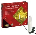 Idena 30er LED Lichterkette gr&uuml;n 16,0 m