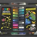 Faber Castell Marker UNI POSCA 20er Etui Graffiti